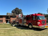 Crews respond to apartment fire on University of Michigan’s north campus