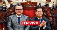 Eduardo Arana y Juan Santiváñez EN VIVO: ministros responden en el Congreso por audios de presunto tráfico de influencias