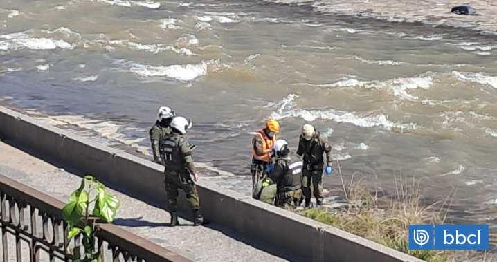 Encuentran cuerpo sin vida en el río Mapocho a la altura de Providencia
