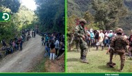 MinDefensa y ONU rechazan expulsión del Ejército en La Plata, Huila, tras asonada de la comunidad