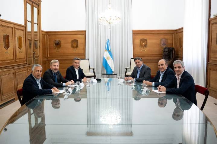 Mesa federal: Zdero fue recibido en Casa Rosada por el nuevo ministro del Interior