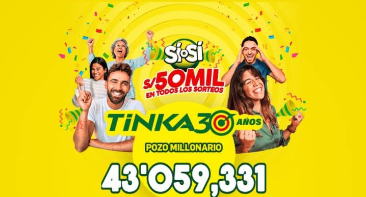 La Tinka, hoy miércoles 10 de septiembre: sorteo, resultados y números de jugada ganadora del pozo millonario