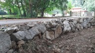 Llanes construye una escollera en las márgenes del río San Cecilio