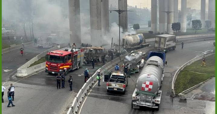 ¿Pipa se accidentó bajo puente de la Concordia por un bache? Esto dice la Fiscalía CDMX