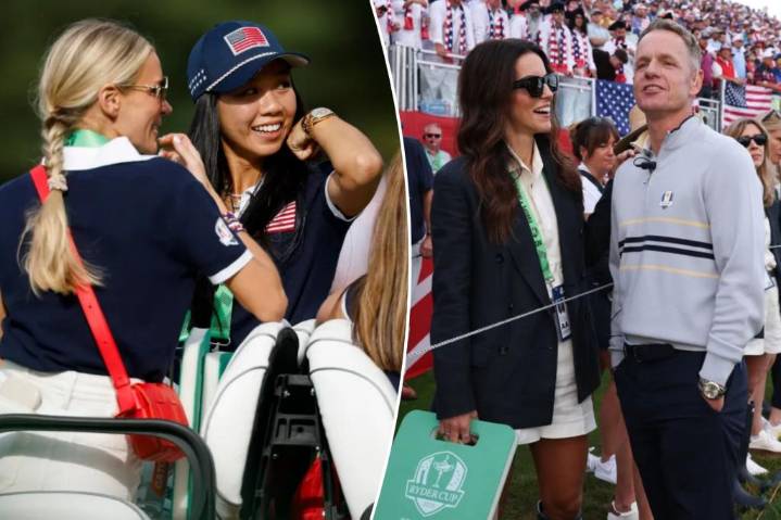 Ryder Cup WAGs step out for Day 1 action at Bethpage Black