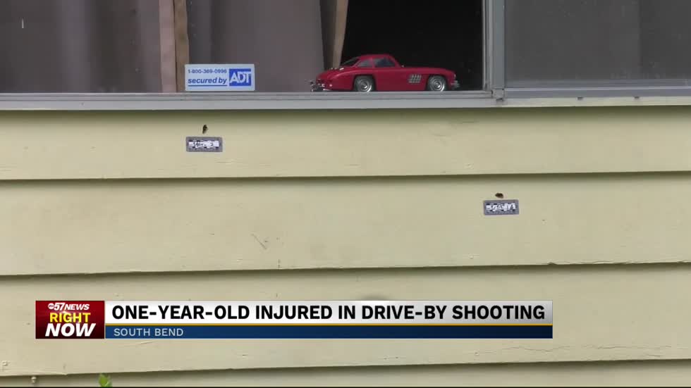 Community outrage after one-year-old girl shot inside South Bend home