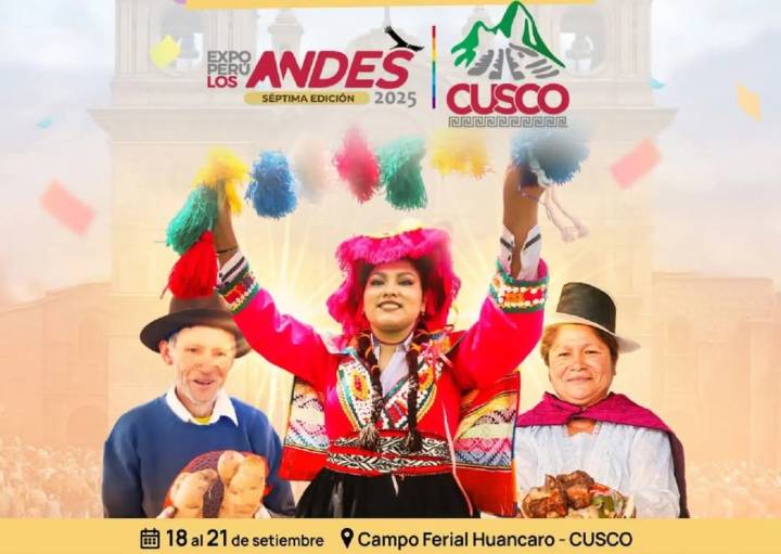 Cusco: empieza la Expo Perú Los Andes 2025 con participación de productores de 11 regiones