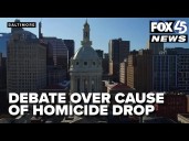 Baltimore sees historic drop in homicides amid debate over causes