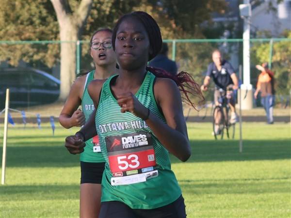 Ottawa Hills girls cross country holding No. 1 state ranking