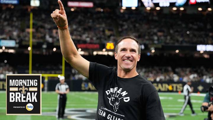 Morning Break: Drew Brees nominated, Moore's development plan takes shape