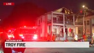 Fire damages multi-family building in Troy