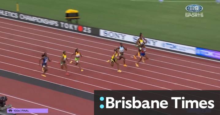 Jefferson-Wooden clinches 100m gold
