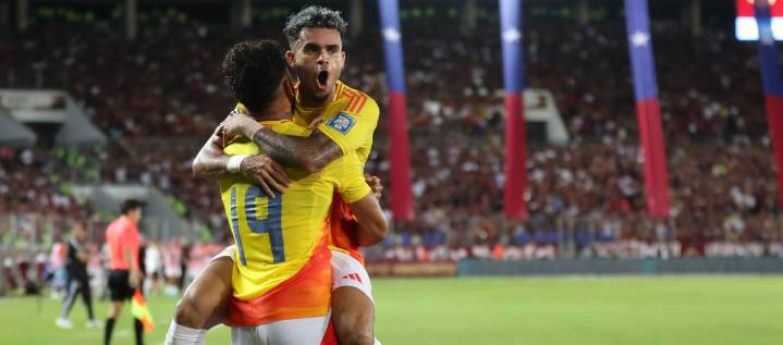 Colombia no tuvo piedad: goleó por 6-3 a Venezuela en Maturín