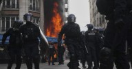 French police clash with 'Block Everything' protesters while Macron installs a new prime minister