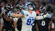 Lions' pass rush comes alive to sack Ravens' dangerous Lamar Jackson seven times