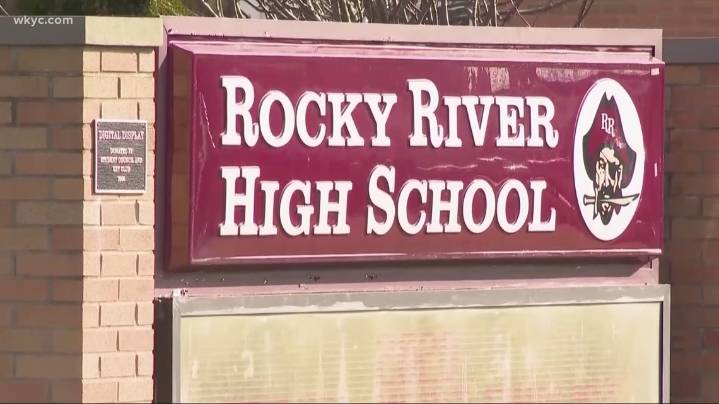 No injuries after suspect brandishes knife at Rocky River students during football game, district says