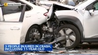 Boy, 11, among those injured in crash after driver runs red light in Philadelphia