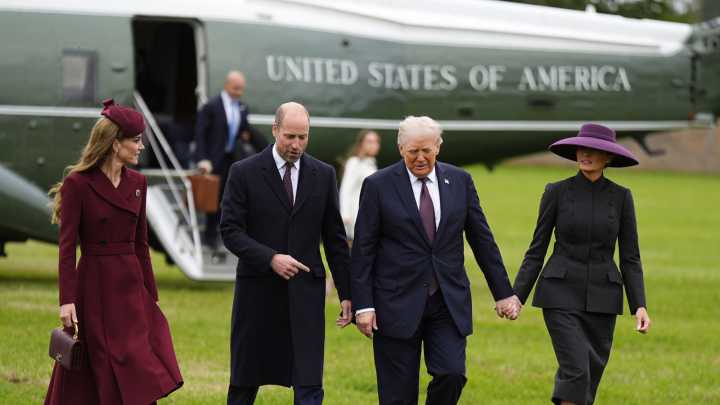 Kate Middleton's Makeup Gives Major Trump Vibes During State Visit & It's So Ironic