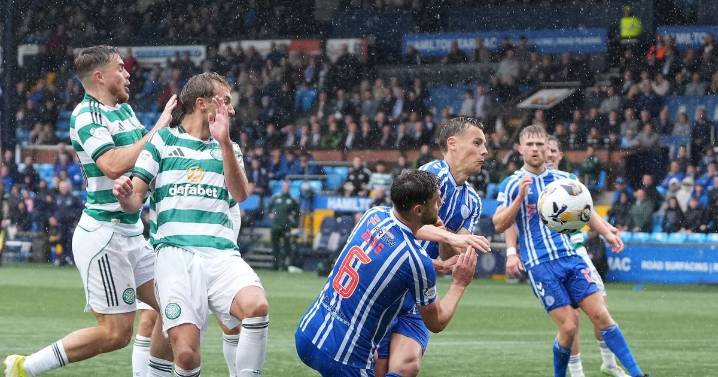 Celtic VAR penalty leaves Kilmarnock star speechless as he fumes at 'big sickener'