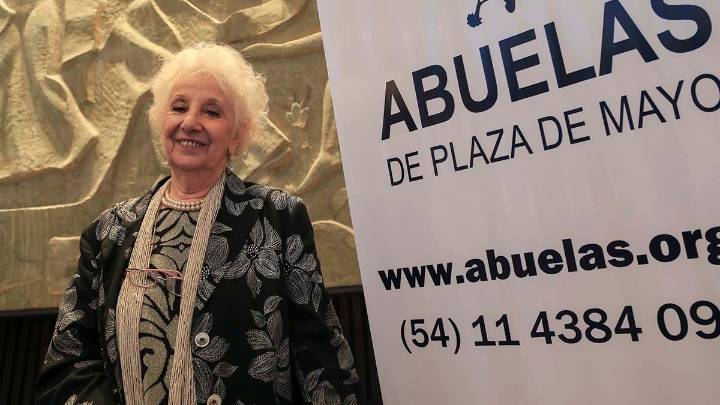Internaron a Estela de Carlotto con un cuadro de intoxicación