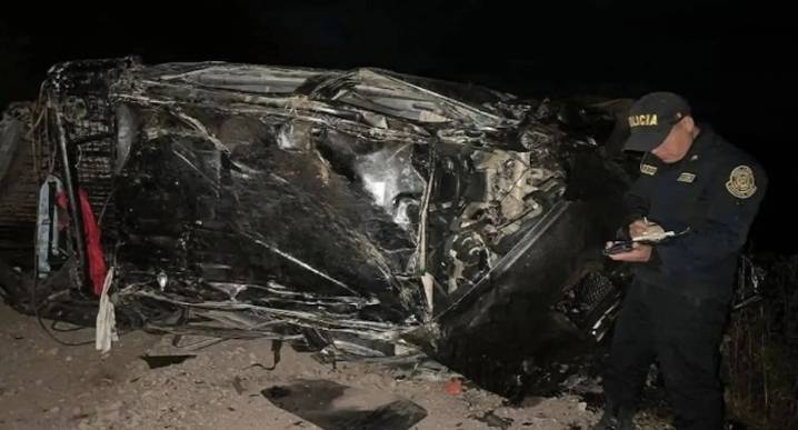 Despiste de camioneta deja cuatro muertos y dos heridos graves en Áncash