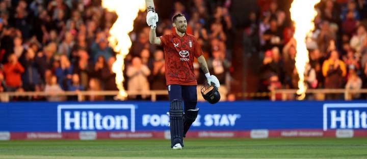 England rout South Africa to level T20 series as Phil Salt stars with rapid ton