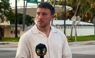 «¡Mirá lo que tiró!»: el mal momento de Martín Salwe durante un móvil en Laferrere