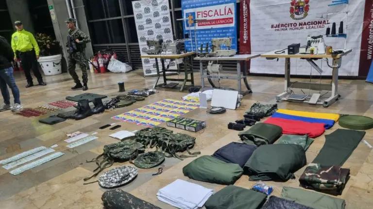 Hallan casa de uniformes para disidencias Farc