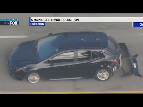 Possible murder suspect leads hour-long chase across Los Angeles