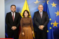 Para avanzar en paz, cooperación y transición energética, la Canciller consolida agenda con la Unión Europea