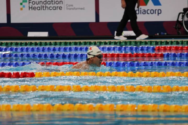 Ángel Camacho da bronce a México en Mundial de Paranatación