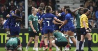 France scrapes past Ireland to reach Women's Rugby World Cup semifinals