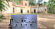 Jorge se enamoró de Neuquén, lanzó un Gin y lo ilustró con lugares emblemáticos de la ciudad