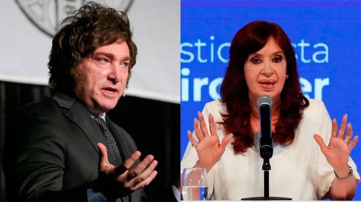 Milei, otra vez a las andadas, con los K en la mira