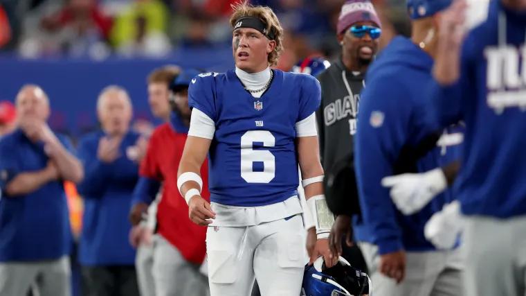Why Giants benched Russell Wilson for Jaxson Dart at QB