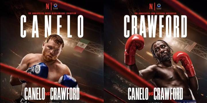 ¡Llegó el día! ¿A qué hora es la pelea entre Canelo Álvarez y Terence Crawford?