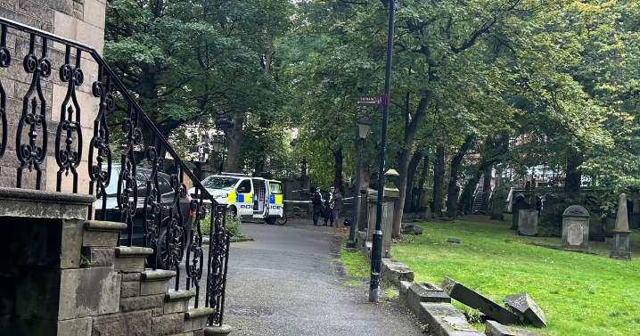 Edinburgh police lock down Lothian Road kirkyard as major investigation underway