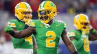 Justin Herbert, Jeffrey Bassa have Oregon football link up after Chiefs