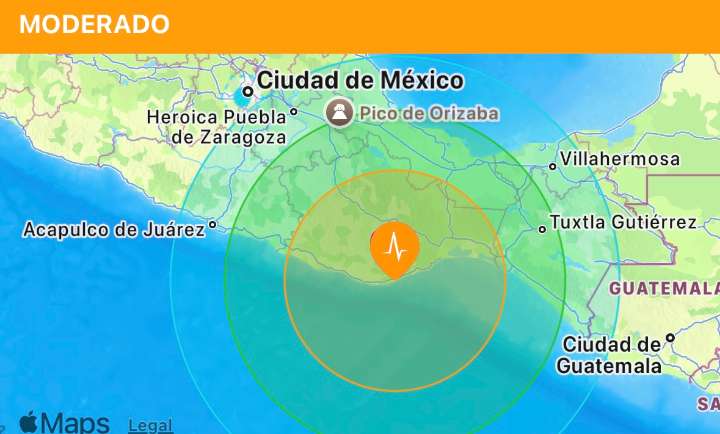 Fuerte sismo sacudió esta madrugada la Costa de #Oaxaca; no hay daños reportados, solo alarma entre habitantes