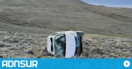 18:36 Turistas de Catamarca volcaron cerca de la ruta 40 y se salvaron de milagro en el norte neuquino