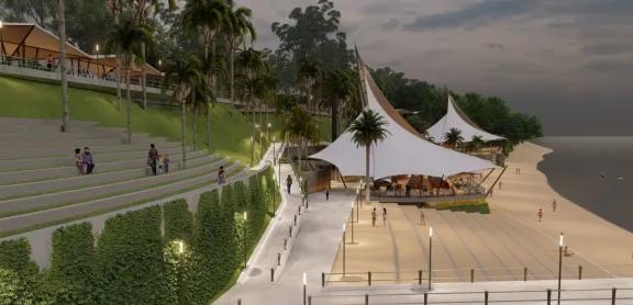 Presentaron un ambicioso proyecto de Costanera para Ituzaingó