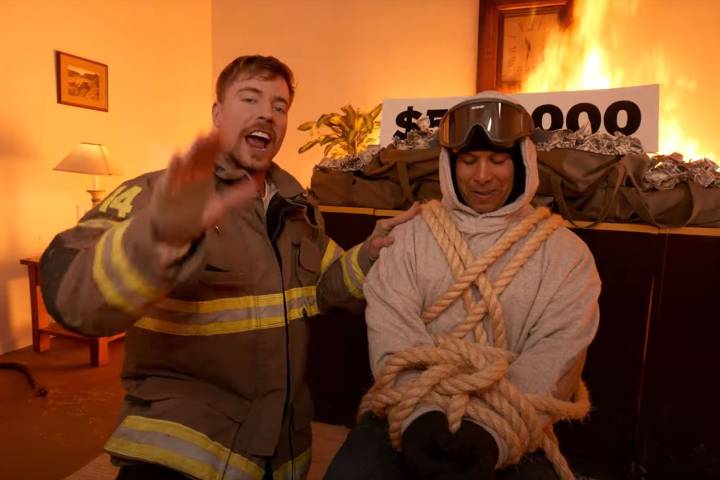 MrBeast Responds to Backlash After Trapping Man in Burning Building