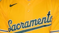 Athletics unveil gold ‘Sacramento' alternate jersey for 2026 MLB season