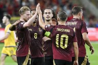 ¡Sin piedad! Bélgica goleó 6-0 a Kazajistán y sigue en lo más alto de las Eliminatorias