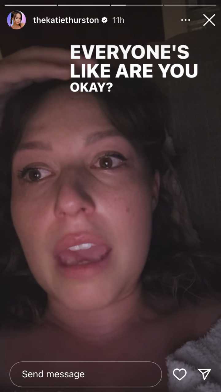 Katie Thurston Cries Over Fake Death Rumor Amid Cancer Battle: ‘Triggering’