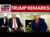 President Trump meets with Turkish President