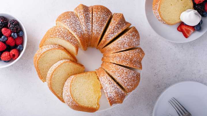 The History Of Pound Cake & The Simple Recipe It Was Named After
