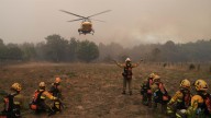 Se duplica la superficie afectada por el incendio de Pantón (Lugo): 1.400 hectáreas