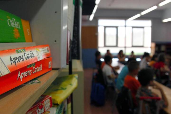 Anulan parte del decreto que blinda el catalán en las aulas