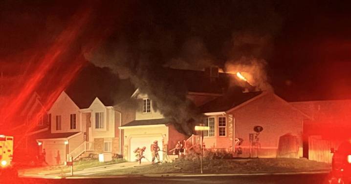 Dog dead after house fire in Davis County